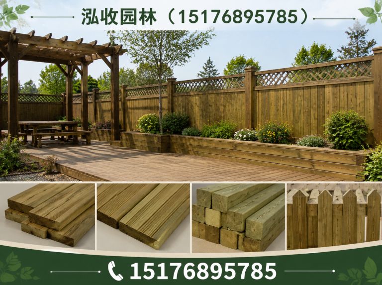 绥化塑木地板展示图